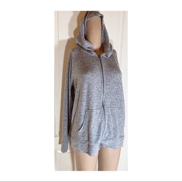 Torrid grey hooded jacket - Picture 2 of 4